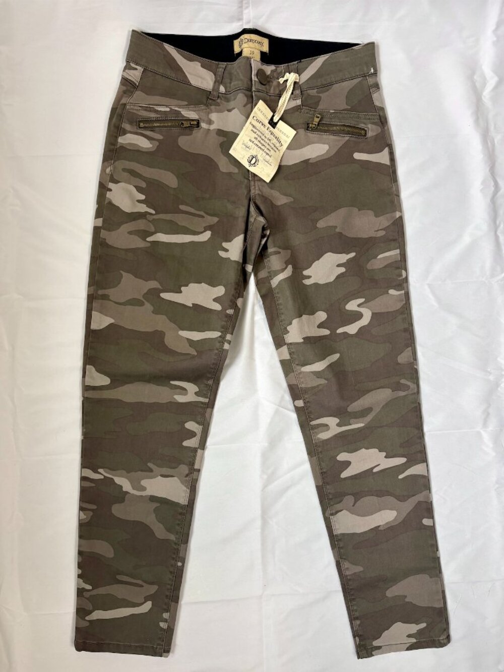NWT Democracy Camo Stretch Skinny Jeans | Ab Technology Size 10 - Picture 2 of 7